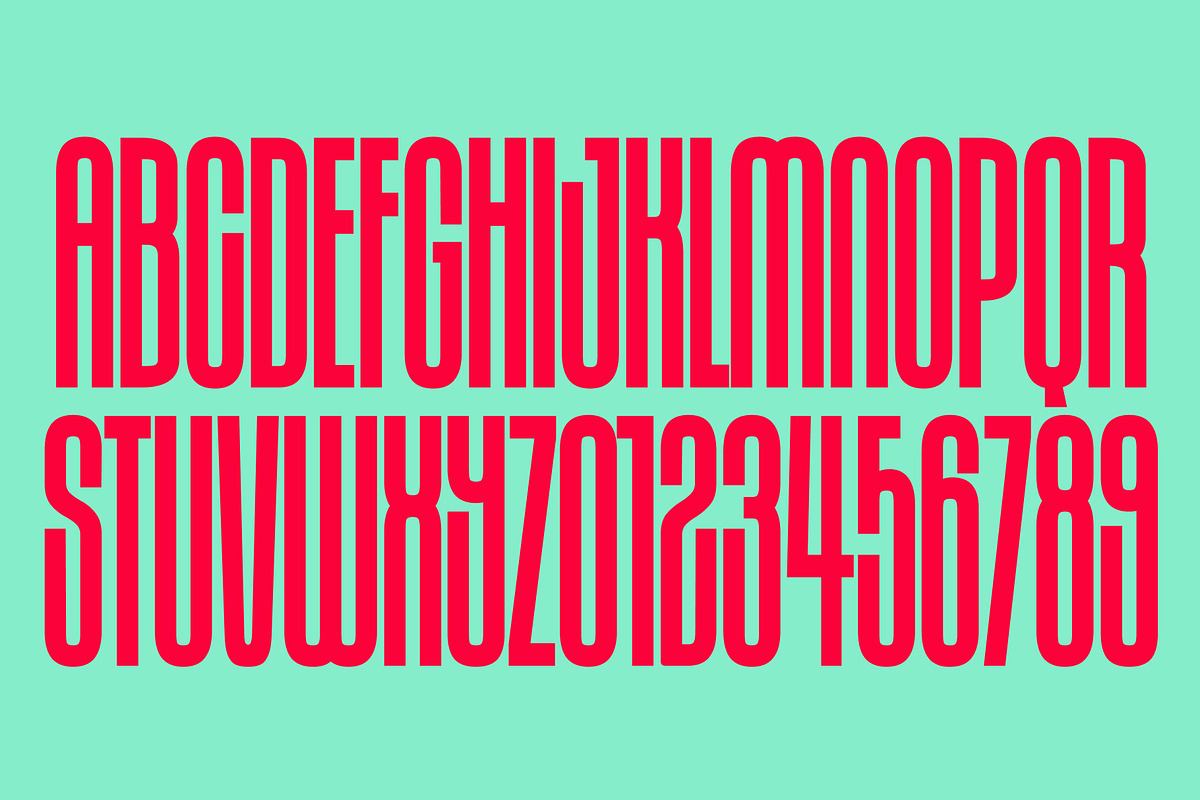 Joya Sans — Condensed Display Font, a Sans Serif Font by B:TYPE (Photo 9 of 10)