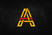 Letter A Structure Line, a Branding & Logo Template by Maximum Designstudio (Thumbnail 2 of 3)