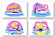 10 Luxury Yacht Illustration, an Illustration by denayunebgt (Thumbnail 3 of 4)