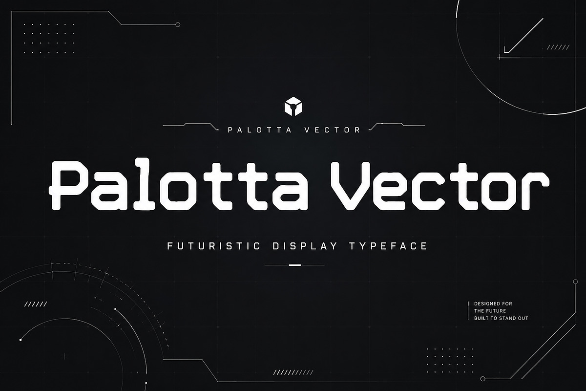 Palotta Vector, a Sans Serif Font by Wow Magic (Photo 1 of 4)