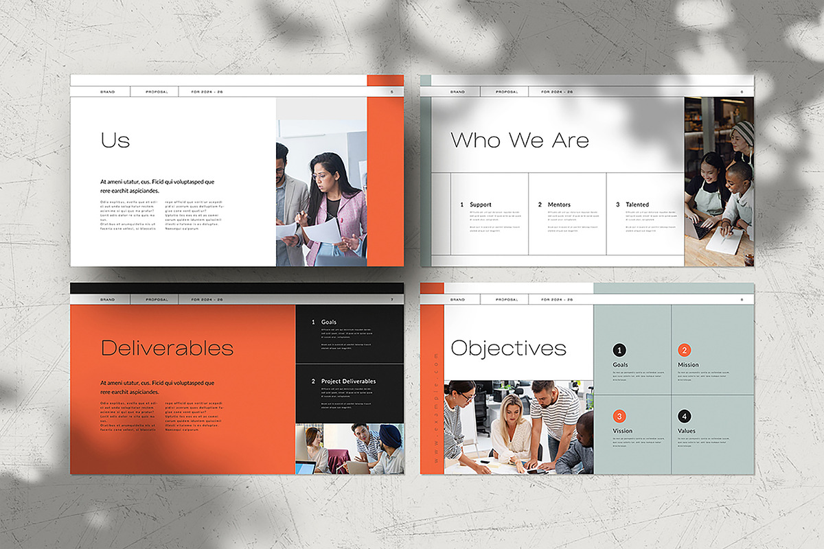 Brand Proposal Template, a Presentation Template by White Graphic (Photo 4 of 7)