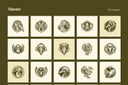 1500 Bird Logo Art Set, a Solid Icon by Creative Stall (Thumbnail 30 of 38)
