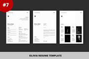 Resume Template Bundle - Vol 04, a Resume Template by Nina Shaw (Thumbnail 8 of 12)