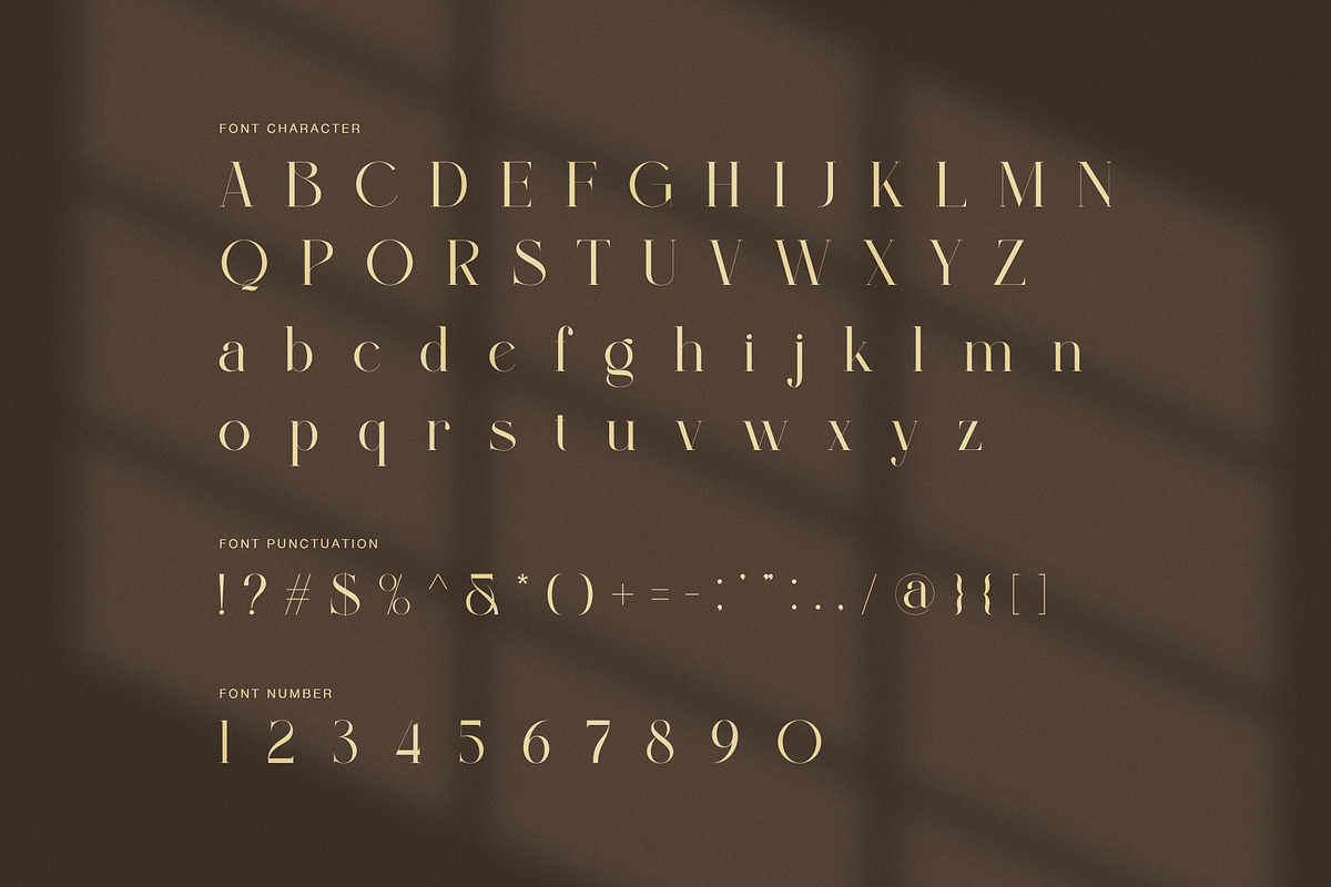 Gingga Elegant Serif Font, a Serif Font by Perfectype (Photo 7 of 8)