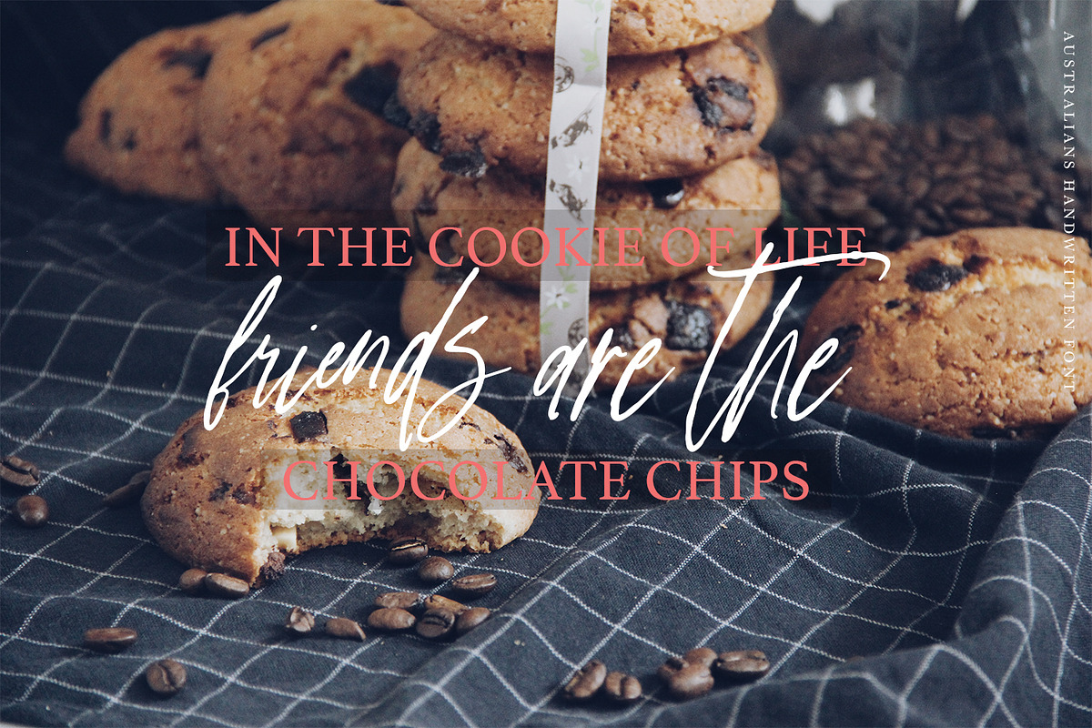Australians - Handwritten Font, a Script Font by Megi Satyo Widodo (Photo 12 of 19)