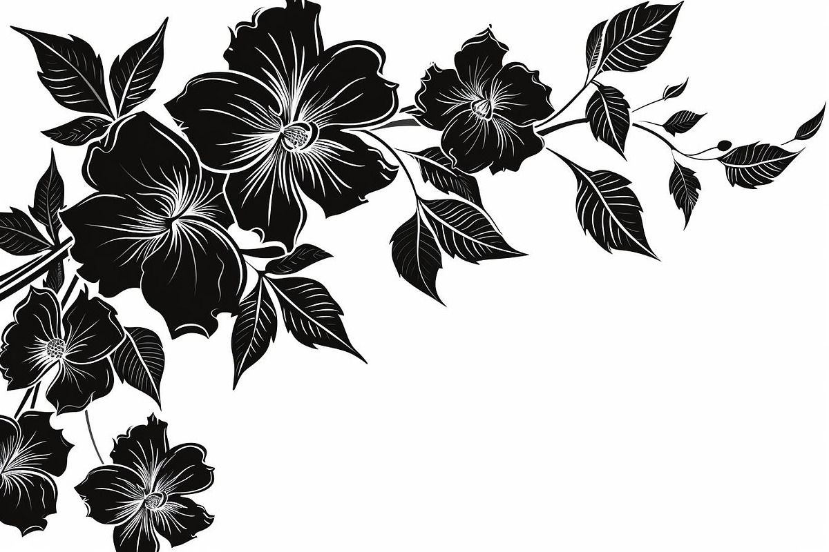 Floral Frame Border Laser Cut Bundle, a Graphic by balal (Photo 4 of 11)