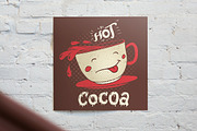 Hot Cocoa 5 Chalkboard Signs Set, an Object Graphic by Paul Lesser (Thumbnail 5 of 6)