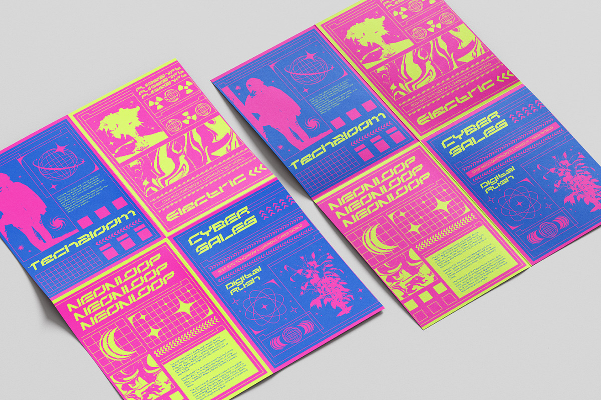 Frechno Bold Futuristic Display Font, a Sans Serif Font by Jaruka (Photo 6 of 10)