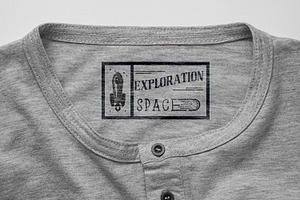 Space Badge 3 Fonts.