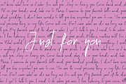Moccem Font, a Script Font by SophieSaxo (Thumbnail 4 of 9)