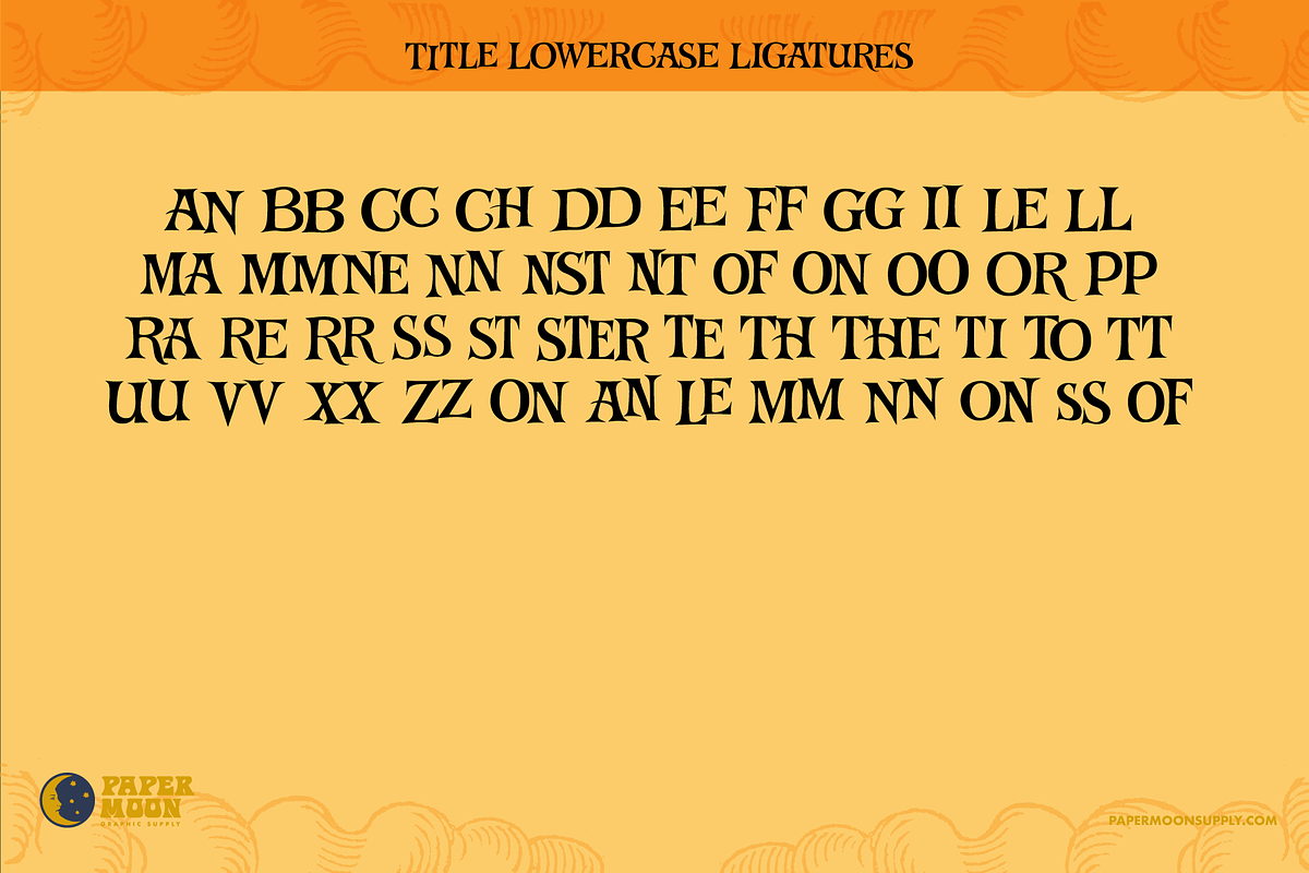 PM Aurora Casual Serif Font, a Serif Font by Paper Moon Graphic Supply (Photo 5 of 18)