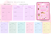 Self Care Planner, Wellbeing Planner, a Templates & Theme by MariaKariBakken (Thumbnail 5 of 7)