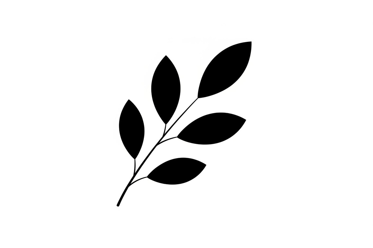 Botanical Leaf Silhouette Bundle, an Illustration by Creativeshirt (Photo 35 of 51)