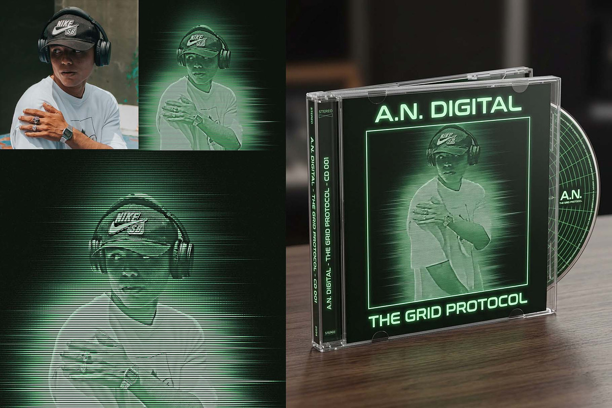 Hologram Gothic Photoshop Action, an Action Add-On by MRI STUDIO (Photo 14 of 16)