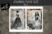 Shabby Chic Victorian Girls Papers, a Person Illustration by Digital Art Mahdiseño (Thumbnail 6 of 9)