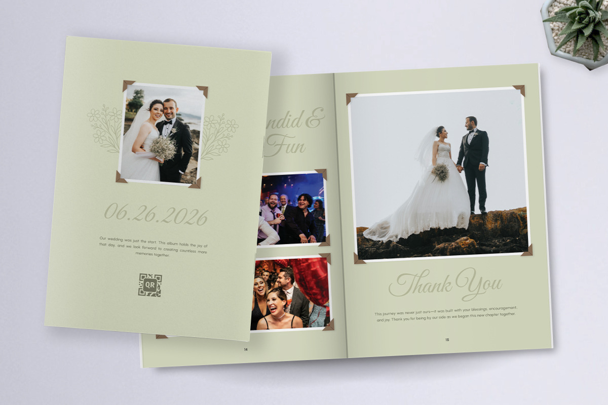 Elegant Romantic Wedding Photo Album, a Magazine Template by twinstd (Photo 6 of 6)