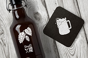 4 Beer Logos, a Branding & Logo Template by Zhemchuzhina (Thumbnail 1 of 5)