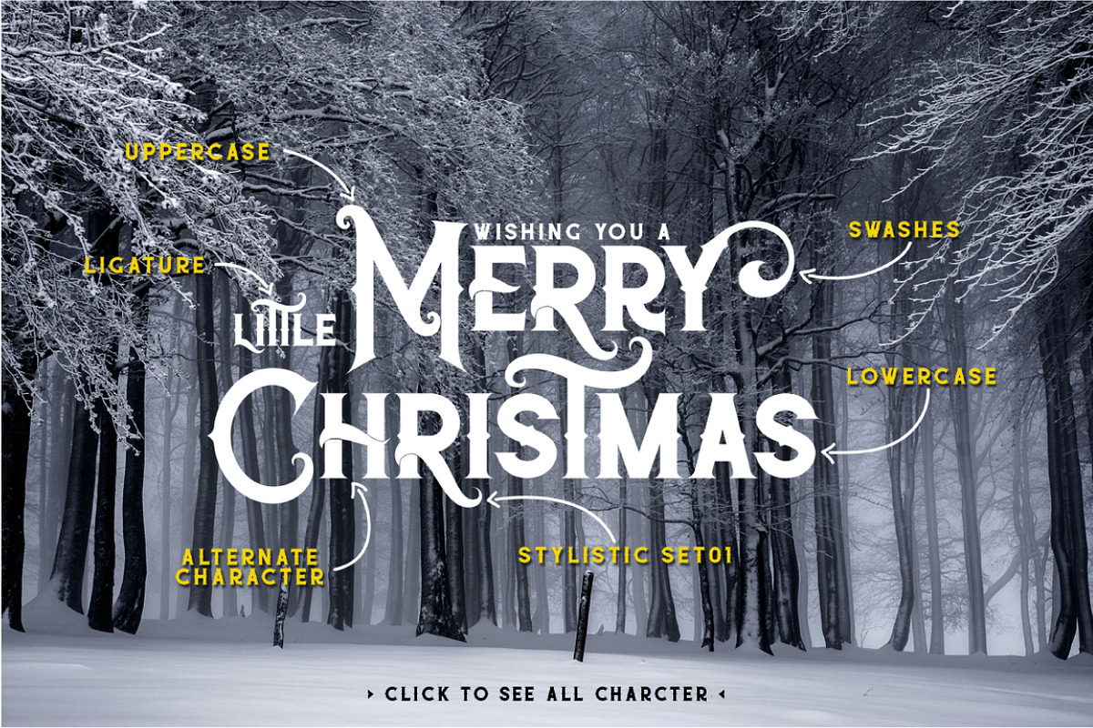 Caringin Typeface preview 2