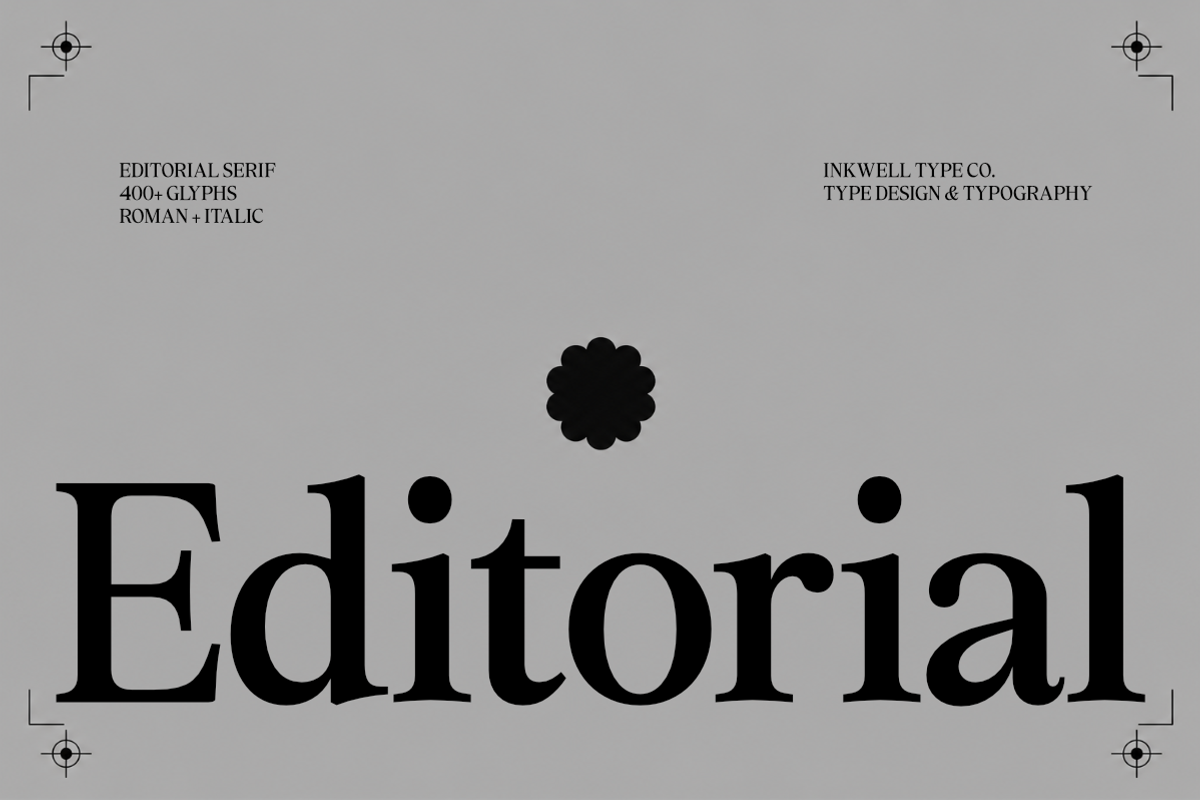 Rosemeri — MODERN EDITORIAL SERIF, a Serif Font by InkwellTypeCo (Photo 12 of 19)