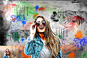 Vector Pop Art Photoshop Action, an Action Add-On by Studio Retouch (Thumbnail 13 of 15)