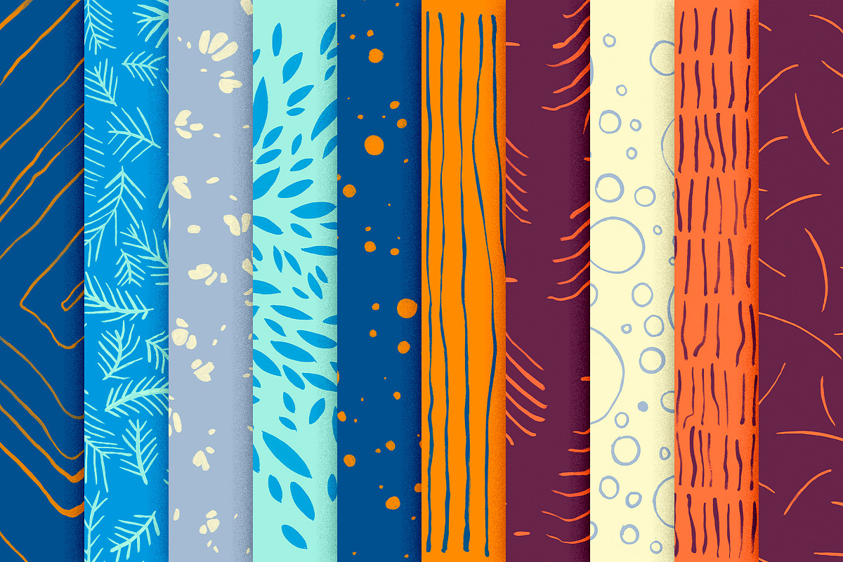 Folklore patterns & graphic resource, a Texture Graphic by Folkheart (Photo 4 of 5)