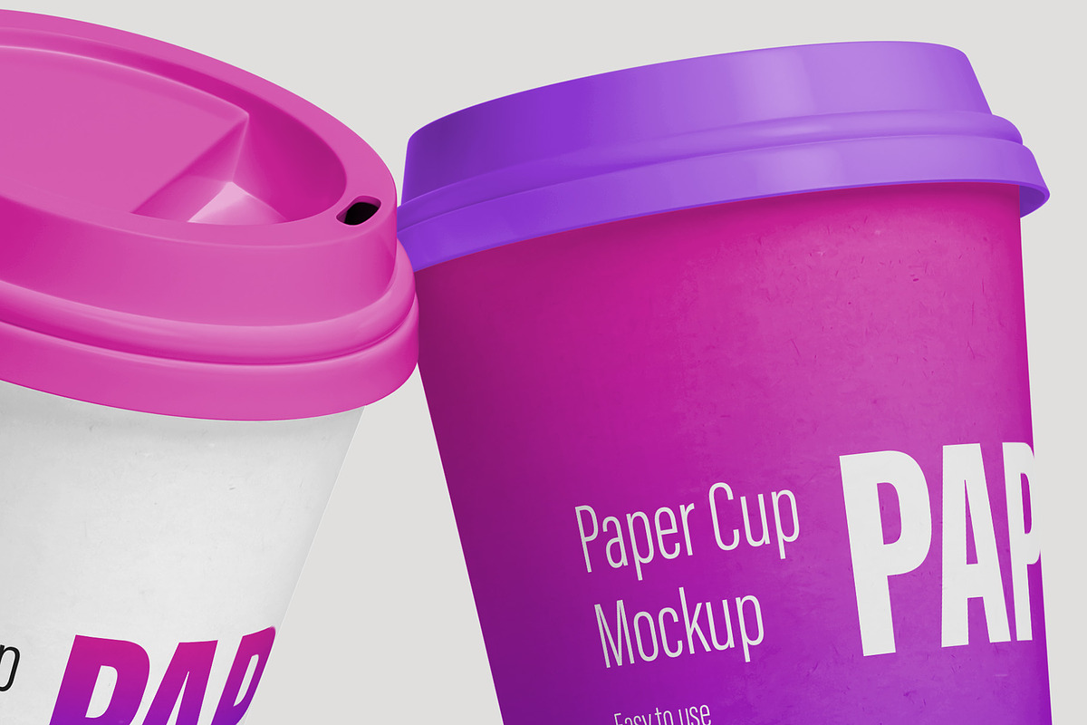 Paper Cup Mockup - 12 Views, a Cups & Container Mockup by Illusiongraphic (Photo 28 of 29)