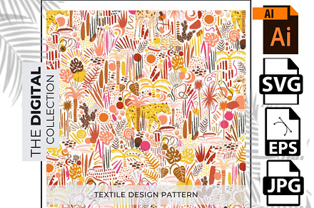 seamless textile design.