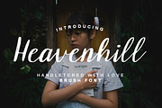 Heavenhill, a Script Font by Nikolay Chirkov (Thumbnail 1 of 6)