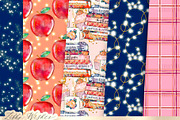 Fall Autumn seamless patterns, a Pattern Graphic by Libby Wishes (Thumbnail 2 of 3)