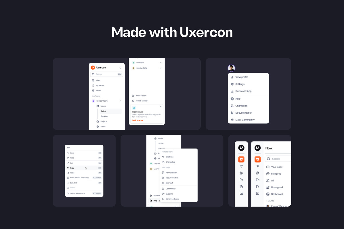 Uxercon Icon Set - Communications, a Solid Icon by uxerlab (Photo 11 of 14)