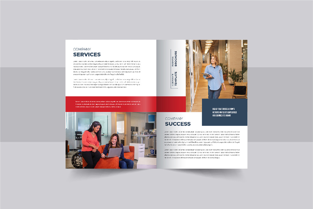 Company white paper design template, a Brochure Template by Pavel_design (Photo 5 of 9)