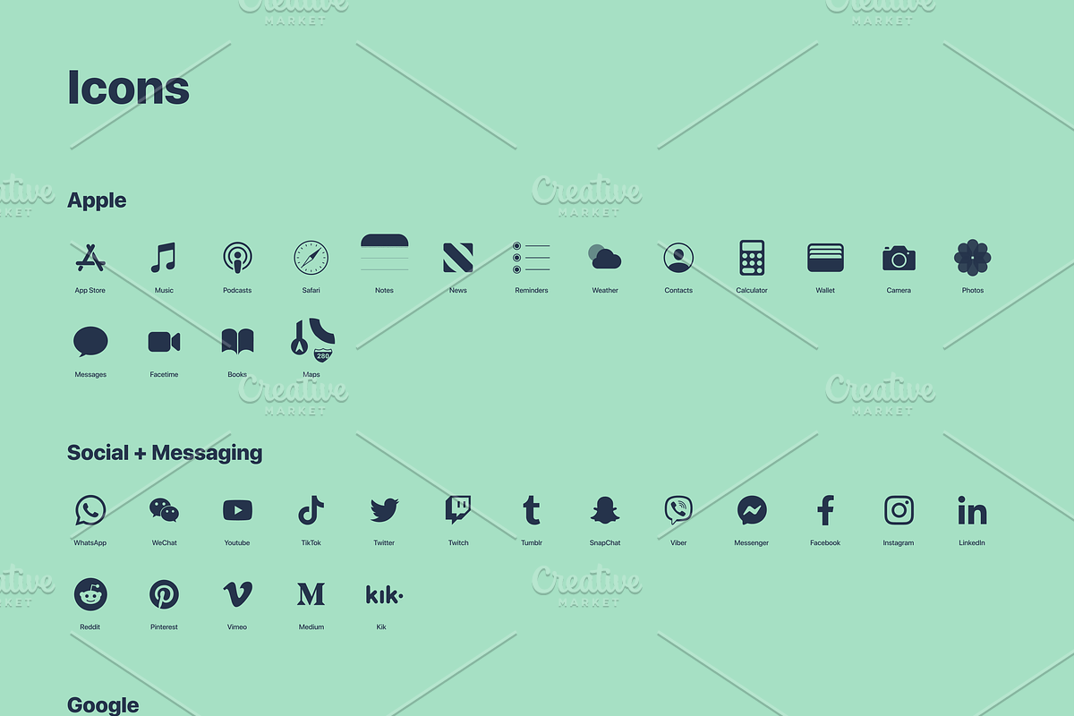 iOS 14 Luxury iPhone App Icons • E, an Icon by Homescreen Pro (Photo 5 of 6)