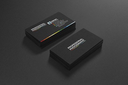 Photography business card design