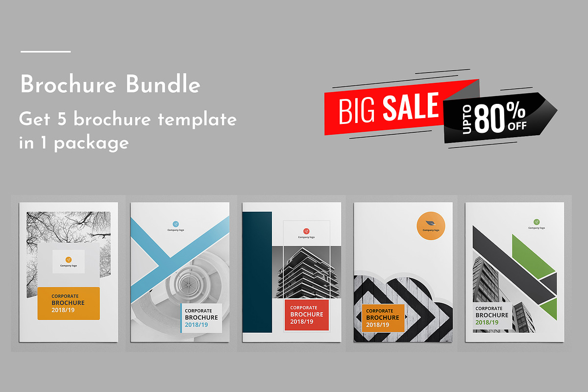 Corporate Brochure Bundle, a Brochure Template by Tanber Hossen (Photo 1 of 71)