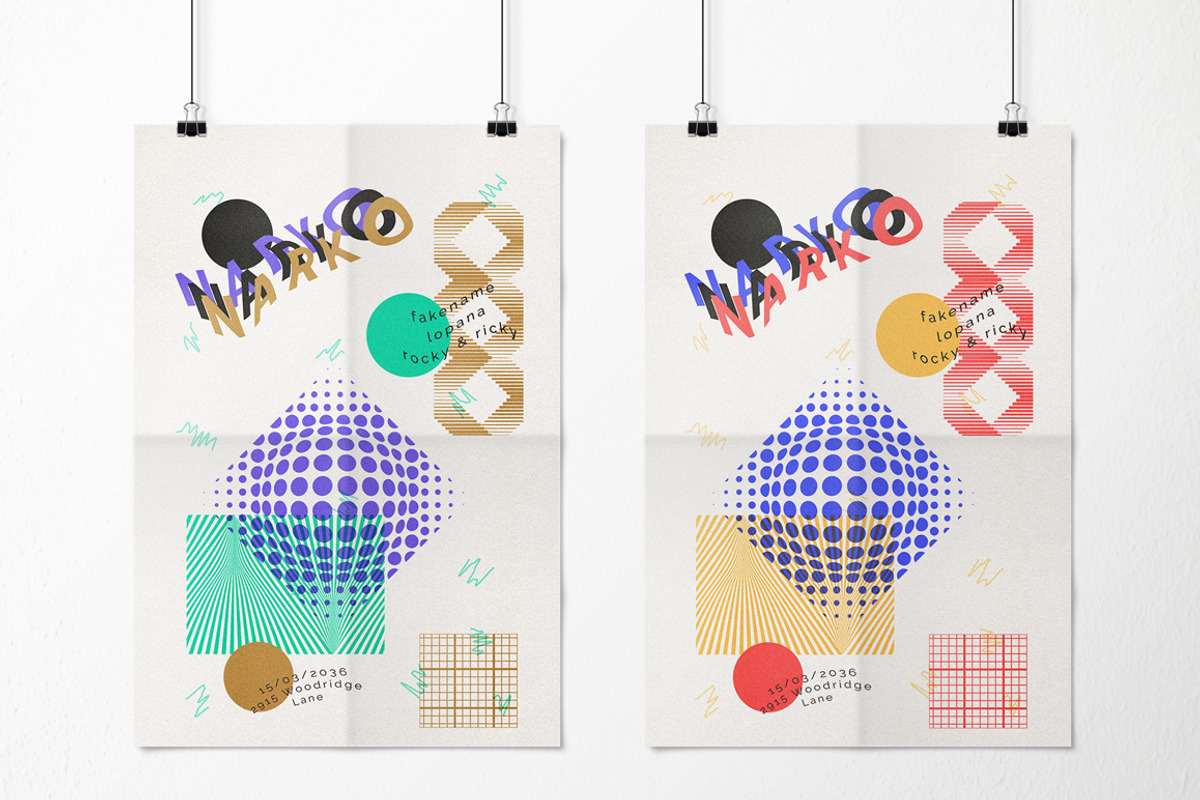 Geometric Fun - Patterns Bundle, a Pattern Graphic by kloroform