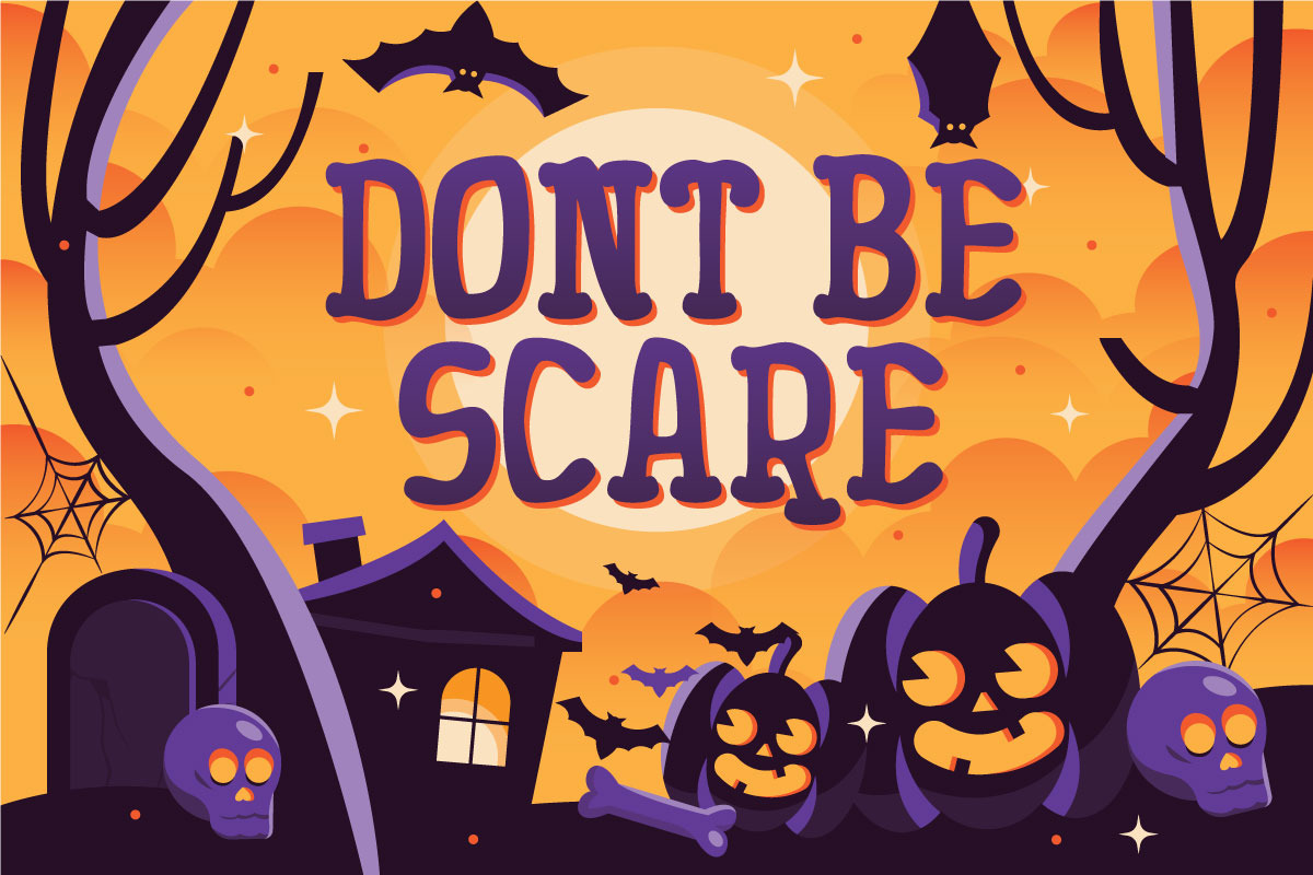 Rank Me - Spooky & Fun Display Font, a Serif Font by Afkari Studio (Photo 2 of 9)
