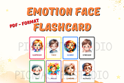 Emotion Face Flashcards: Learn to Id, a Card Template by John_Walker (Thumbnail 2 of 5)