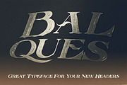 Balques Typeface, a Serif Font by Cruzine (Thumbnail 6 of 8)