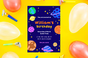 Birthday party invitation (editable), an Invitation Template by Goodputty (Thumbnail 2 of 4)