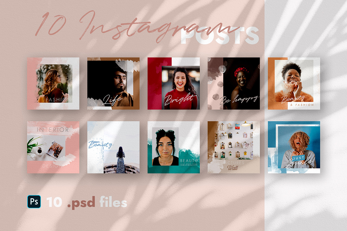 Instagram Posts - Fashion Templates, a Social Media Template by Roman Paslavsky (Photo 2 of 8)