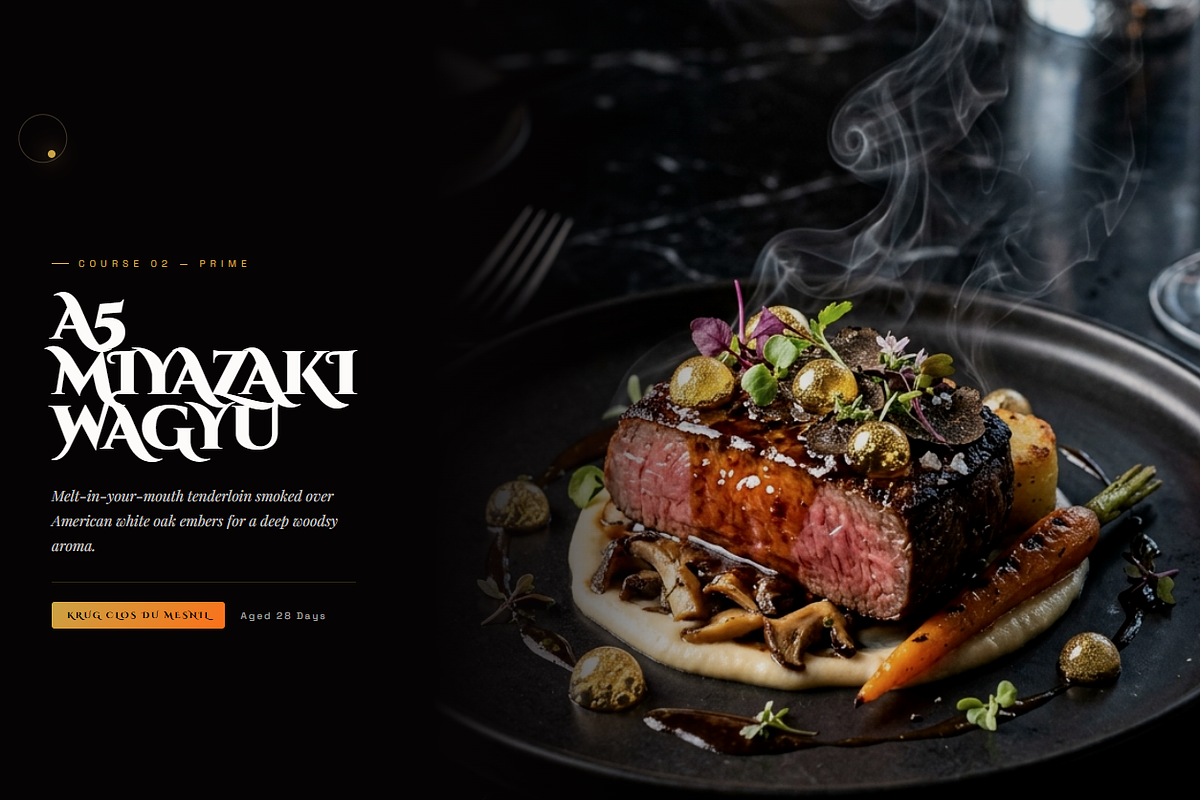 3D Animated Website for Restaurant, a HTML Template by DigitalsDesigns (Photo 12 of 16)