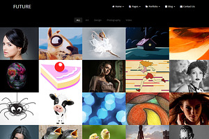 Future - Bootstrap WordPress Theme