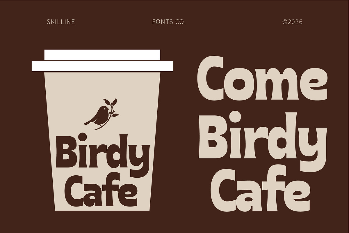 SFC Grina - Chunky Display Font, a Sans Serif Font by Skilline Supply Co. (Photo 2 of 8)
