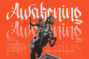 The Beastiful Modern Blackletter, a Blackletter Font by Vampstudio (Thumbnail 4 of 13)