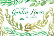 Bundle - Tropical Watercolor Leaves, an Illustration by Essem Creatives (Thumbnail 18 of 26)
