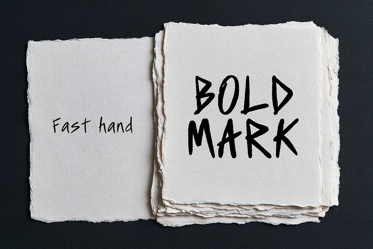 Scratch Note Font, a Handwritten Font by Handmadefont (Photo 4 of 15)