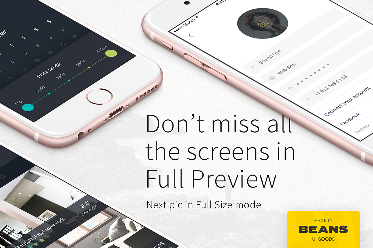 Routes iOS UI Kit, a Templates & Theme by Beans UI Goods (Photo 5 of 7)
