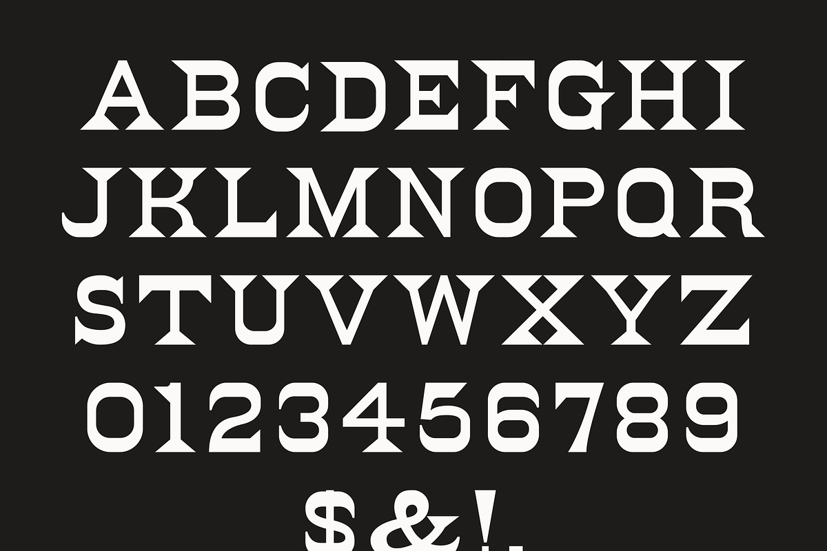 Wood Type Bundle, a Font by Pale Horse (Photo 4 of 8)