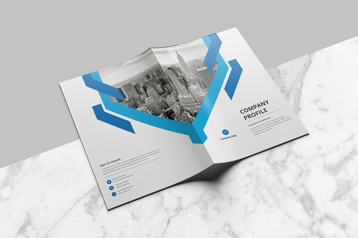Company Profile, a Brochure Template by Tanber Hossen (Photo 3 of 14)