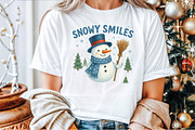 Christmas Snowy Smiles PNG, an Illustration by Sublimation Artist (Thumbnail 9 of 9)